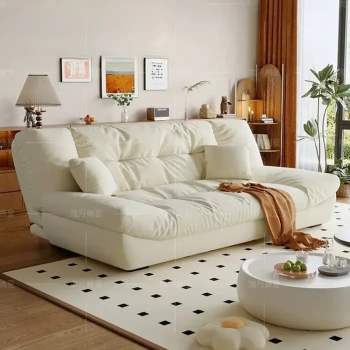 Canapés-lits Cloud Loveseat, fauteuils inclinables de salon, canapés-lits convertibles pour chambre à coucher, fauteuil, pouf, meubles pour la maison