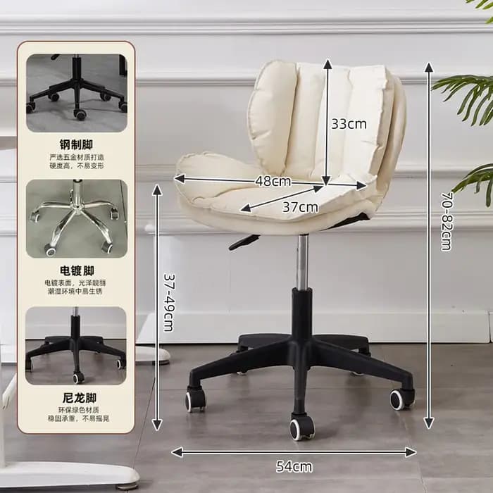 Fauteuils pivotants individuels pour salon
