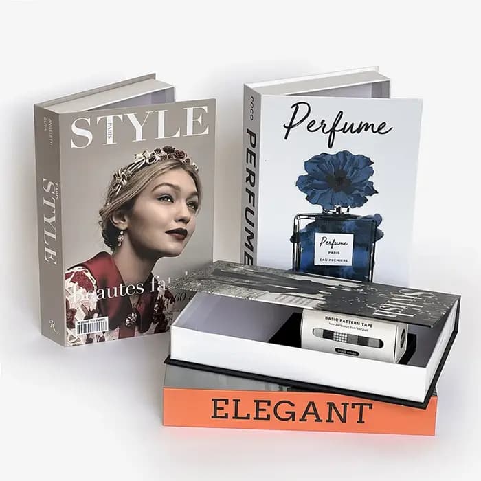Faux livres d'art ouvrable à la mode
