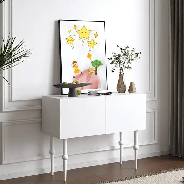 Table de couloir nordique tendance