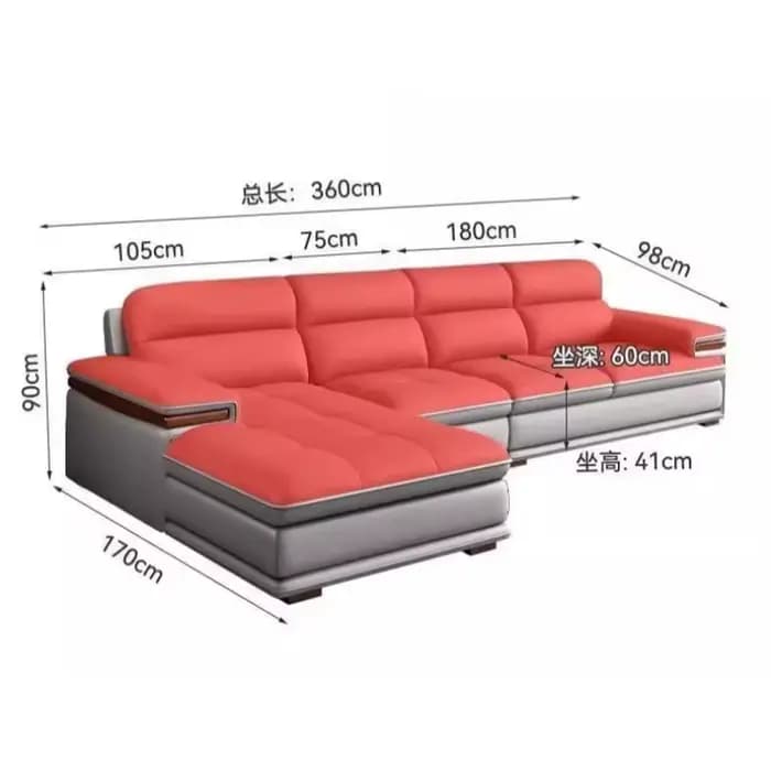 Coussin sol Salon canapé multifonctionnel italien confortable adultes