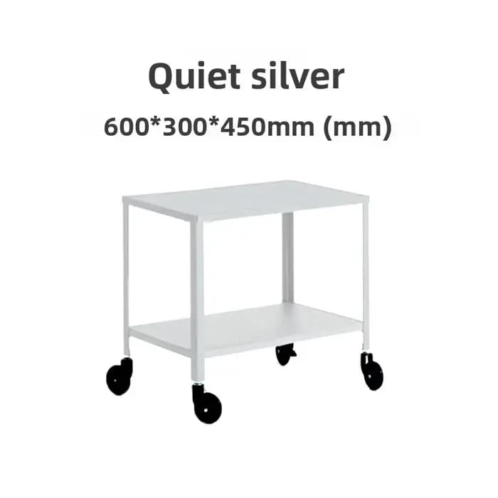 Table d'appoint Mobile colorée Double couche