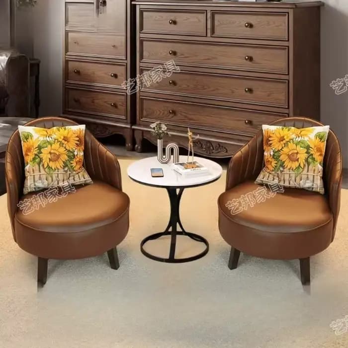 Chaises en cuir modernes accoudoir de luxe jeu ergonomique