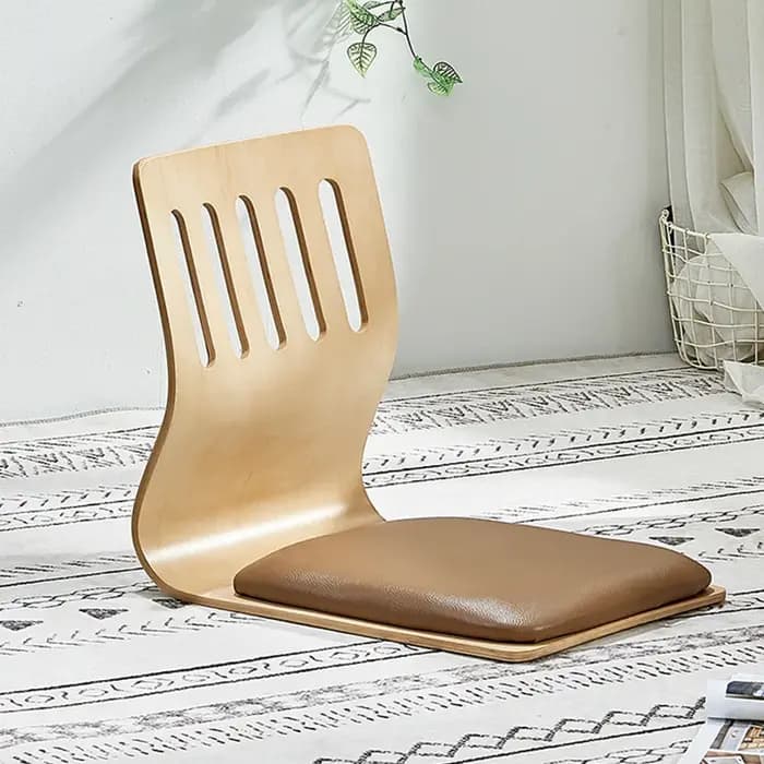 Paresseux canapé Tatami simple jambes dossier chaise élément Minimali japonais chaise de sol coussin