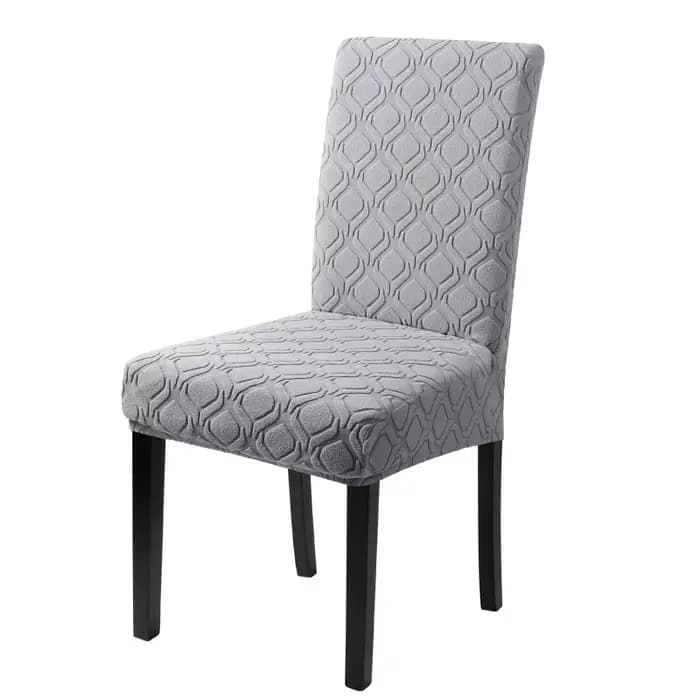 Housses de chaise en Jacquard pour salle à manger et salon, housse de siège de chaise souple et élas