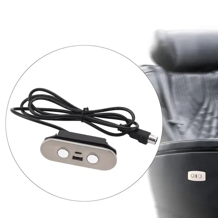 Contrôleur inclinable électrique avec rallonge, 2 boutons, pour canapé électrique et chaises élévatrices, pour salon, maison, hôtel