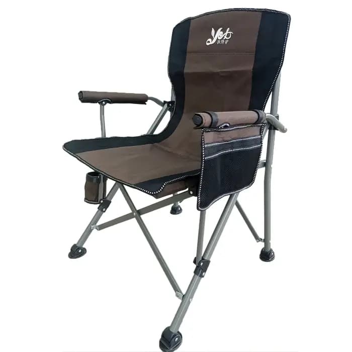 Relax chaises de Camping portables noir adultes voyage