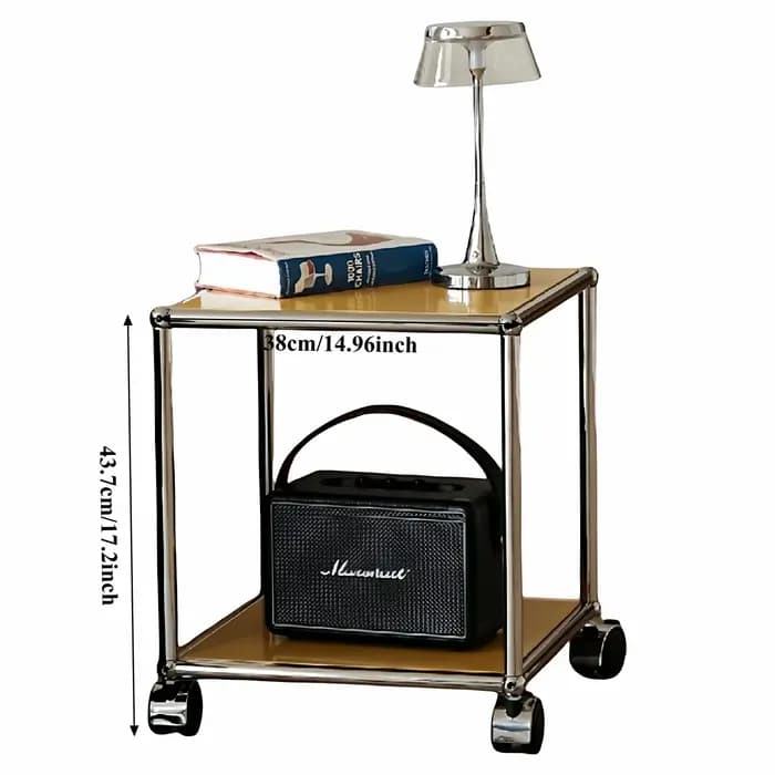 Table basse modulaire médiévale pour petit appartement