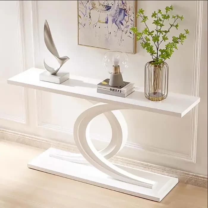 Table Console nordique moderne Glam luxe porche entrée