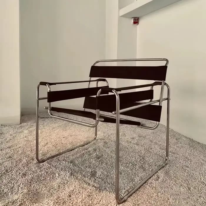 Fauteuil d'appoint de salon avec structure en fer