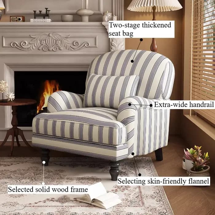 Chaises de commode avec accoudoirs