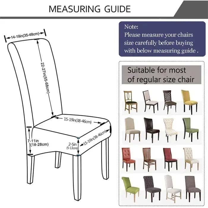 Juste de chaise jacquard à dossier long, housses de siège, housses de chaise de salle à manger, hous