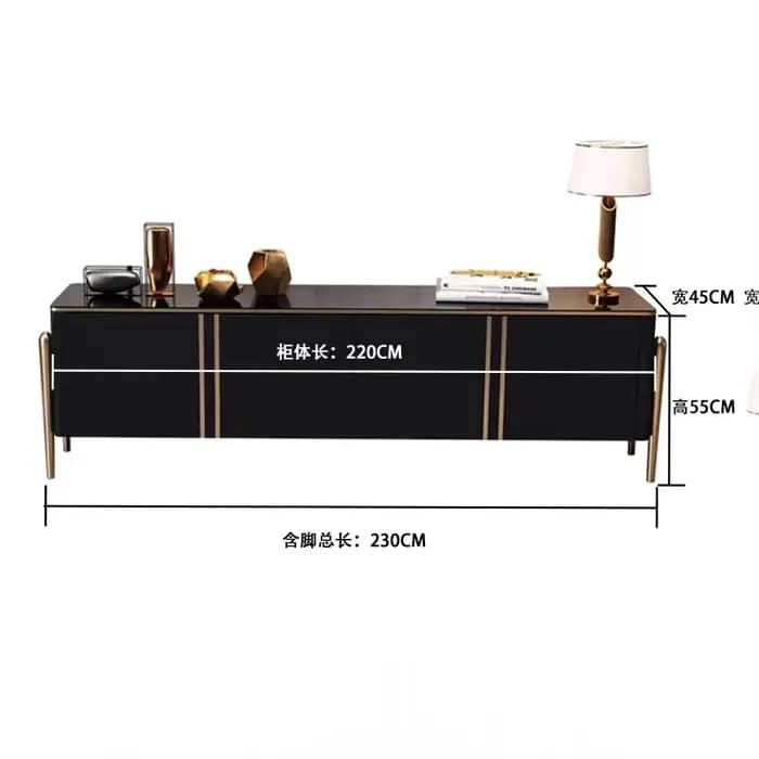 Supports de télévision Glam de luxe