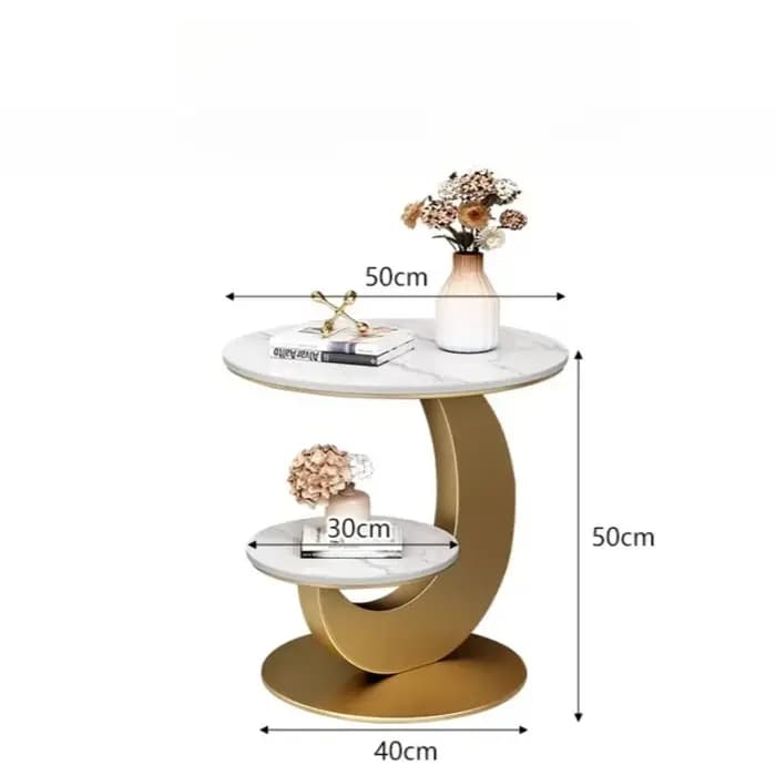 Table basse ronde de luxe