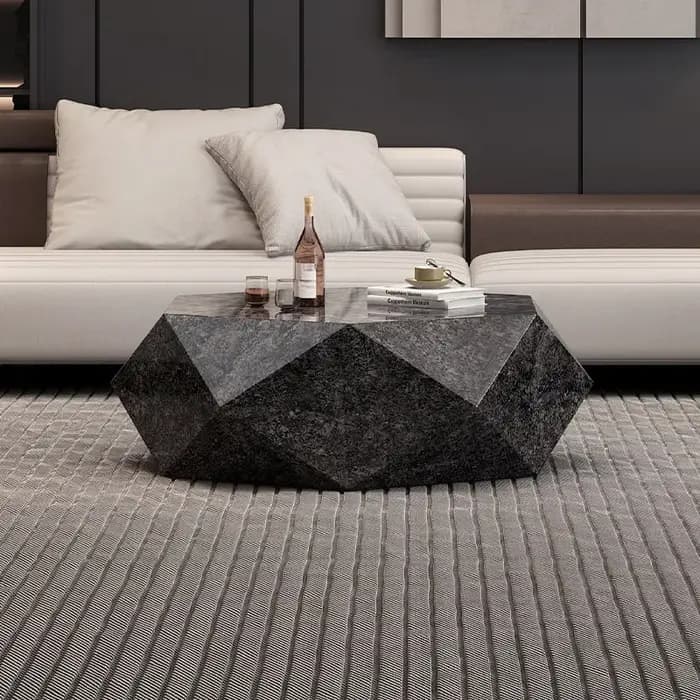 Table basse minimaliste pour gagner de la place
