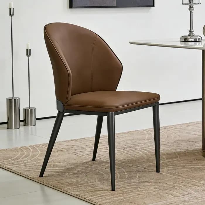 Chaises de salle à manger minimalistes italiennes
