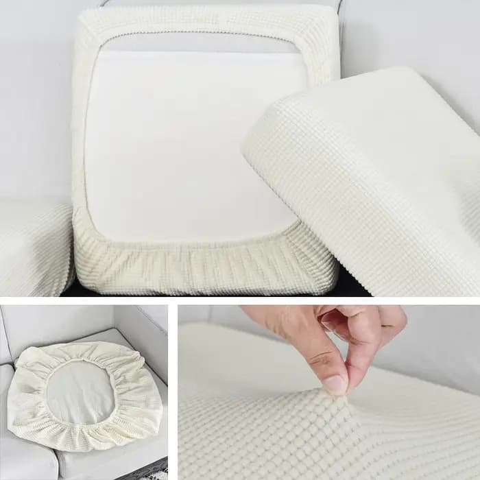 Housse de coussin de siège de canapé en Jacquard