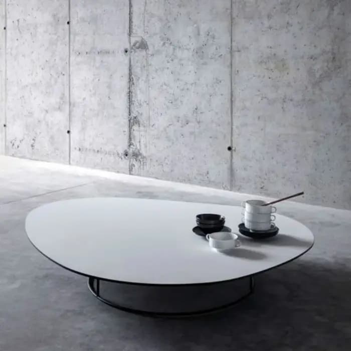 Cadre clair Table basse Design ornements minimaliste Unique