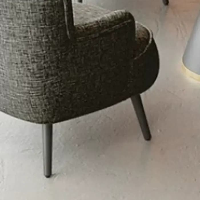Fauteuil de sol confortable à accoudoir unique pour salon de manucure
