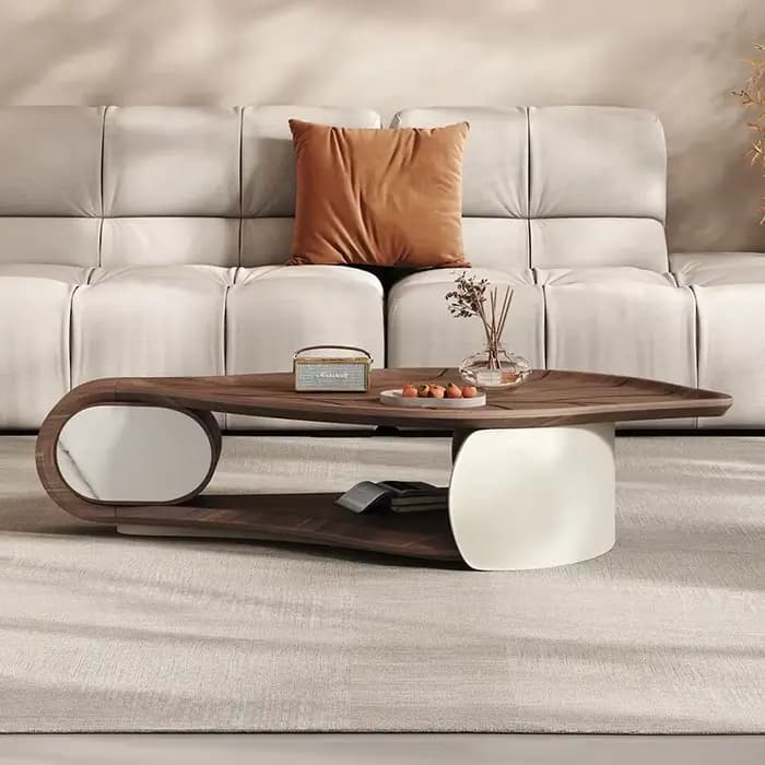 Table basse Senior moderne luxe irrégulière classique Tables centrales Design français Coutchtisch meubles de salon