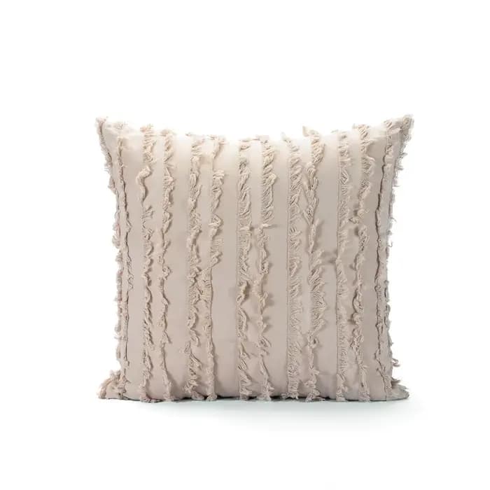 Housses de coussin beiges 30x50cm 45x45cm