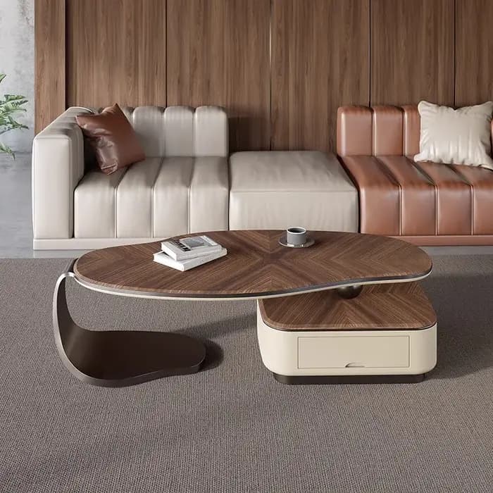 Tables basses italiennes esthétiques avec rangement
