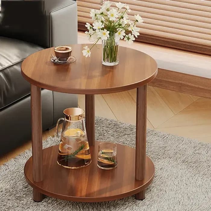Table d'appoint Simple en bois, petite Table d'appoint moderne et Unique, peu encombrante, pour cham