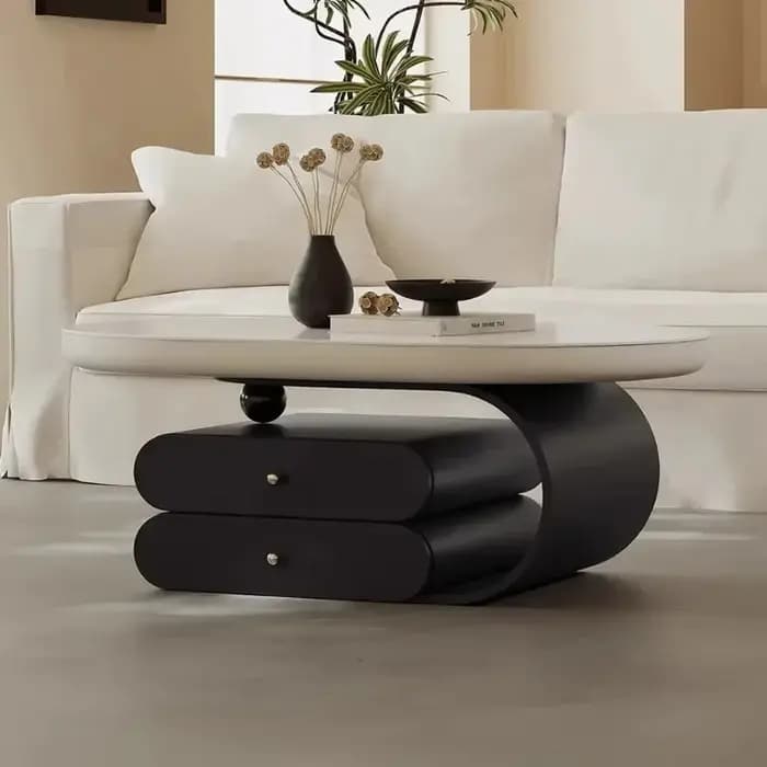 Table basse de style nordique