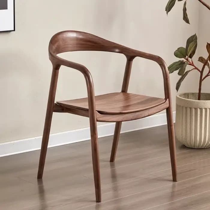 Chaises de salle à manger modernes en bois