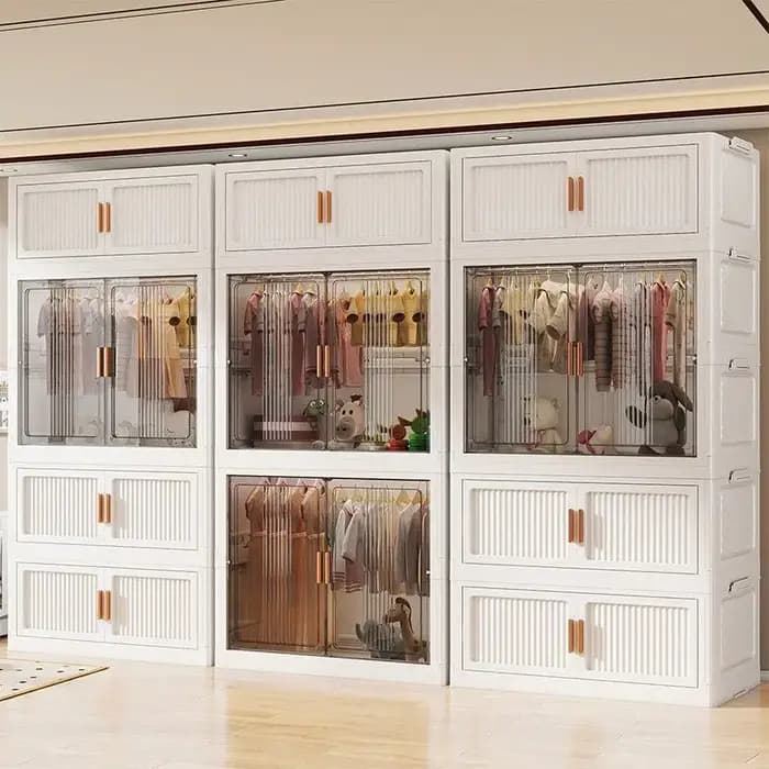 Armoire de rangement modulaire grande capacité
