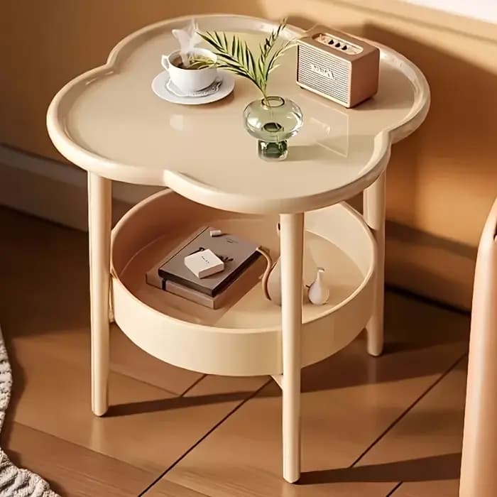 Table basse créative moderne minimaliste, salon, support de rangement Mobile, Table d'angle, canapé