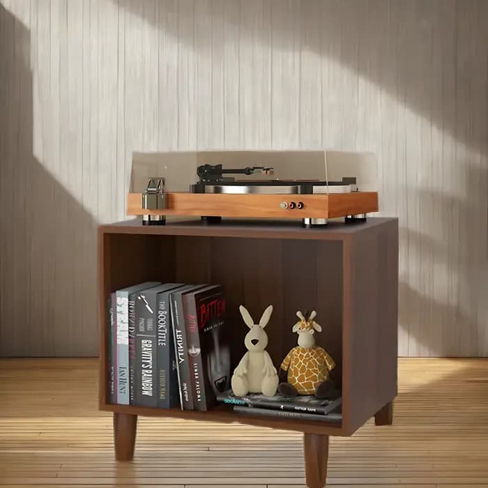 Armoire de rangement pour disques vinyles de Style nordique