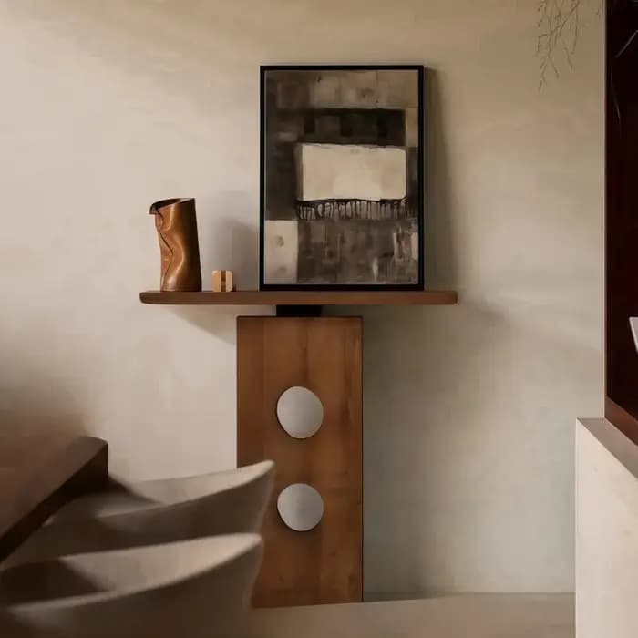 Wabi Sabi Table Console minimaliste rectangulaire Design élégant beauté Console Table salon entrée W