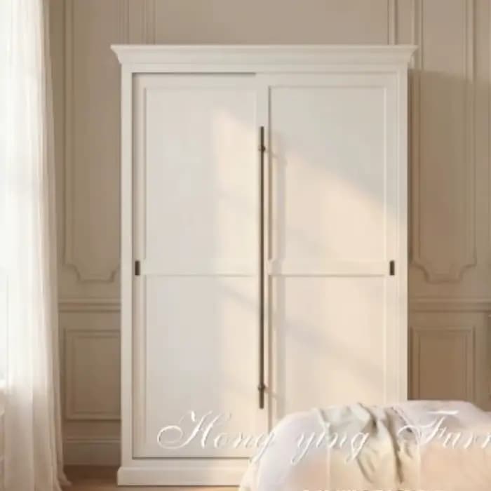 Armoire de rangement de style français rétro