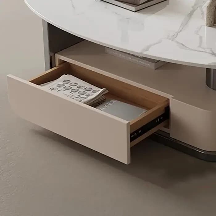 Table Basse ovale de luxe moderne