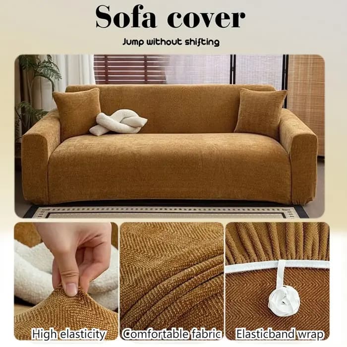 Housse de canapé élastique en Jacquard pour la maison