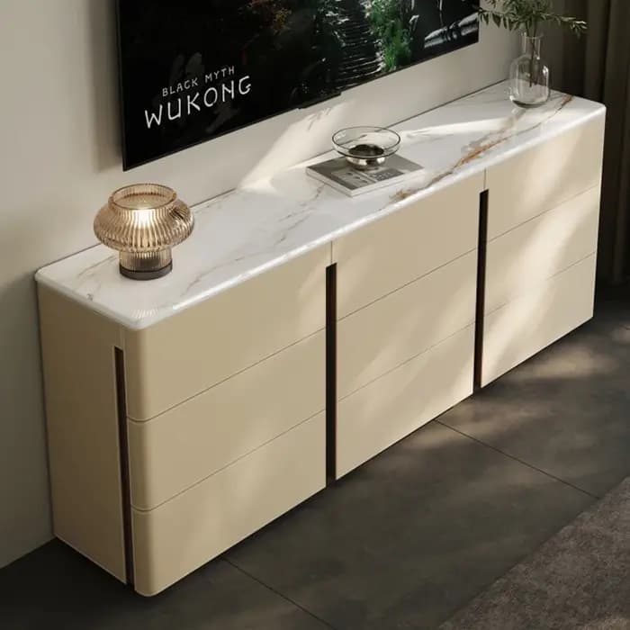 Armoires de salon simples de luxe