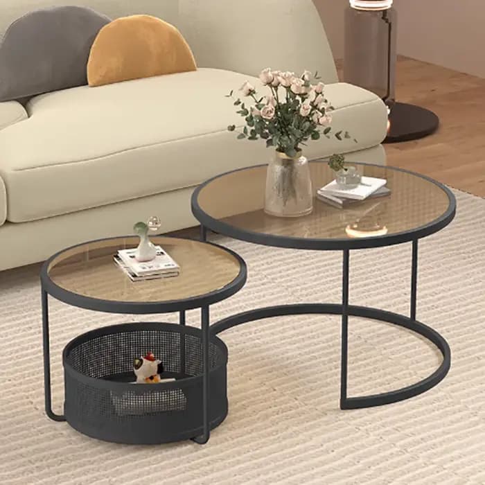 Table basse esthétique italienne Design minimaliste
