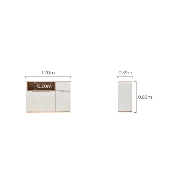 Meuble de rangement élégant et moderne pour salon