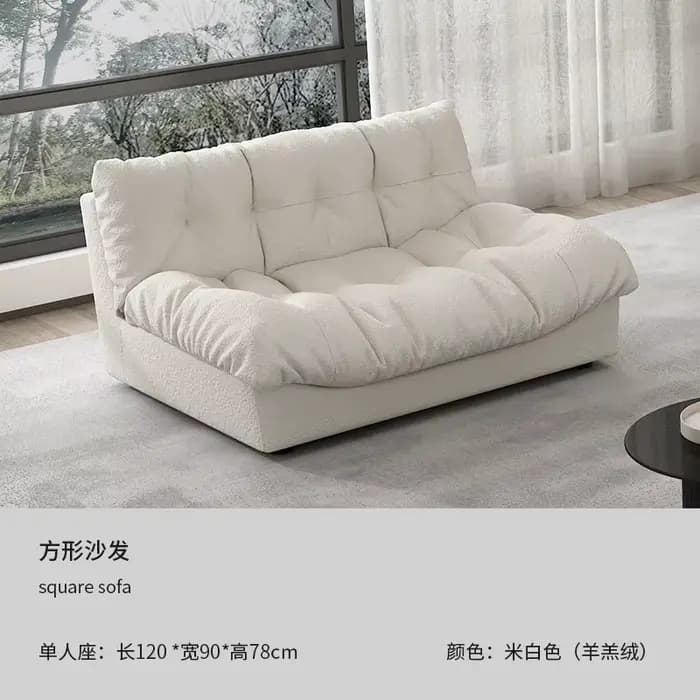 Confortable Relax salon canapés sol classique doux paresseux canapé coussin Double Woonkamer Banken
