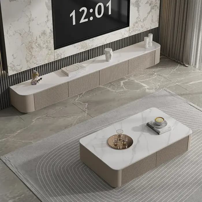 Meuble TV d'angle vertical design
