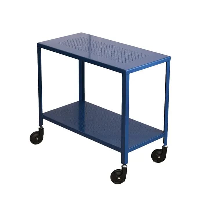 Table d'appoint Mobile colorée Double couche