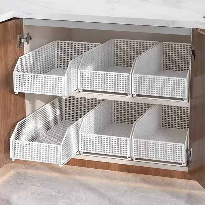 Meuble de rangement à tiroirs avec étagère coulissante