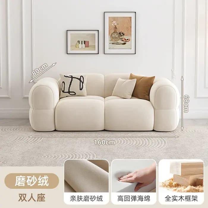 Coussin appartement salon canapés cinéma paresseux luxe élégant canapé relaxant classique Divani Da Soggiorno meubles de maison