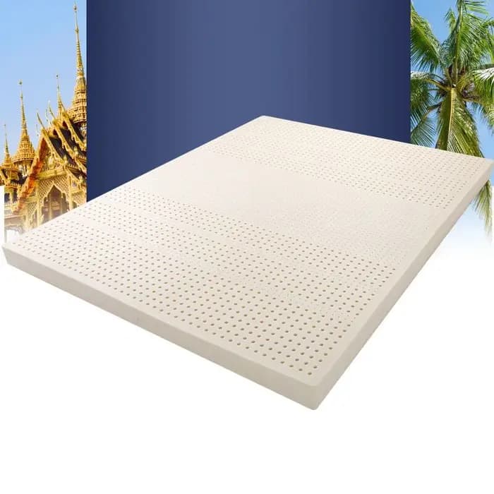 Matelas en latex naturel 100% thaïlandais avec housse