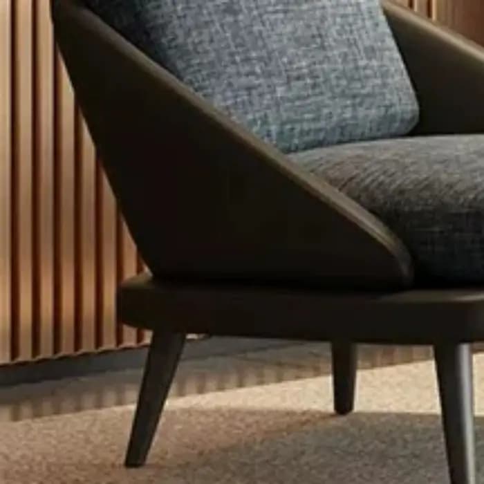 Chaise de salon de luxe en bois