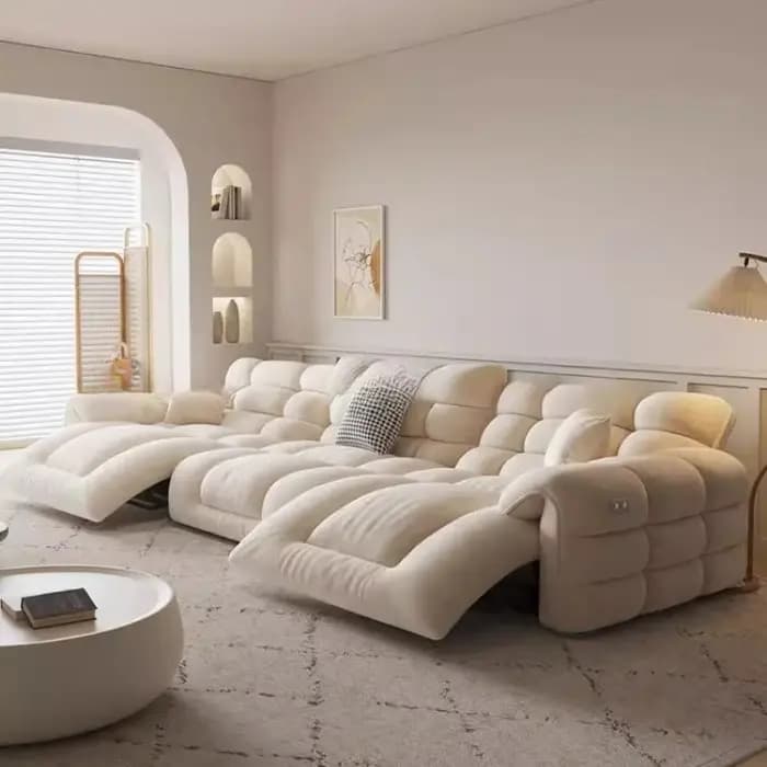 Canapé italien confortable design coussin appartement canapés doux élégant relaxant Muebles Para Habitacion accessoires pour la maison