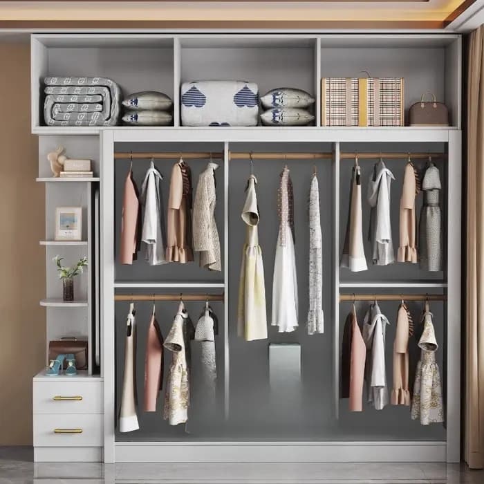 Armoire De rangement en bois massif
