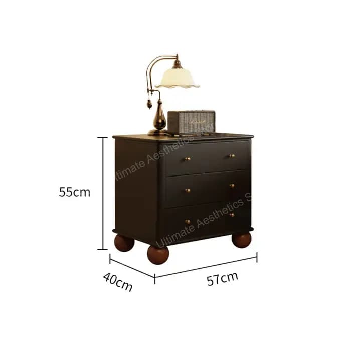 Table de chevet de grande capacité, luxe et raffinement, table de nuit pratique et minimaliste, meuble de chambre à coucher moderne et créatif