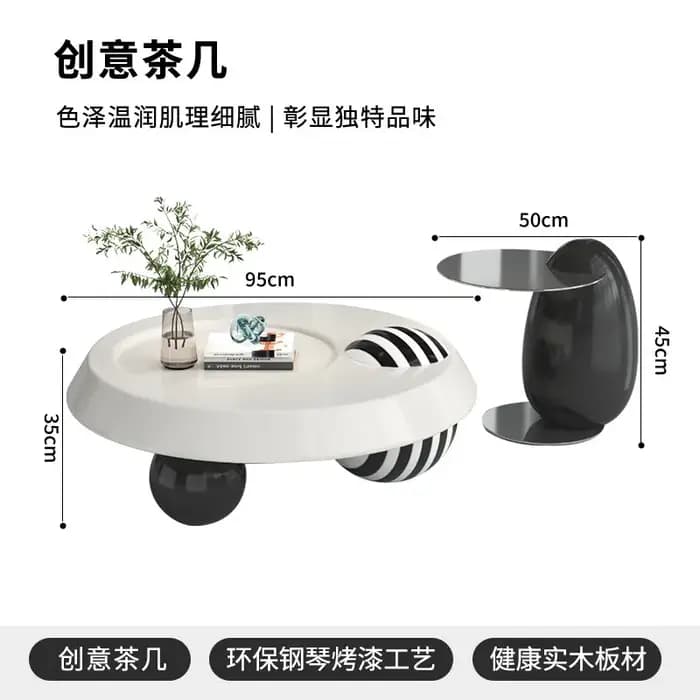 Tables basses modernes de style nordique pour salon